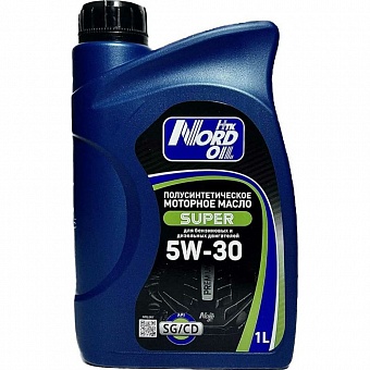 Моторное масло NORD OIL Super 5W-30 SG/CD