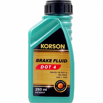 Тормозная жидкость Korson DOT 4