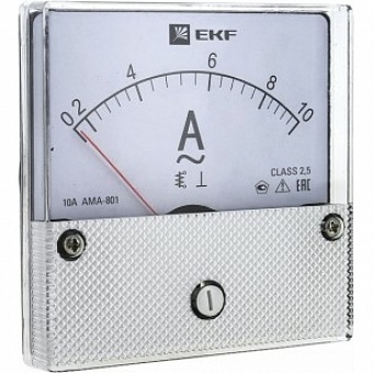 Аналоговый амперметр на панель EKF AMA-801