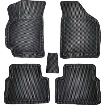 Коврики в салон Chevrolet Lacetti SD/HB/UN 04-14 / Daewoo Gentra 13- L.Locker 3D EVA (ЭВА) с бортом