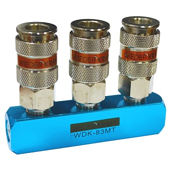 Пневматический разветвитель WIEDERKRAFT WDK-83MT