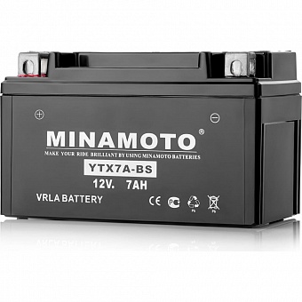 Мотоаккумулятор MINAMOTO YTX7A-BS