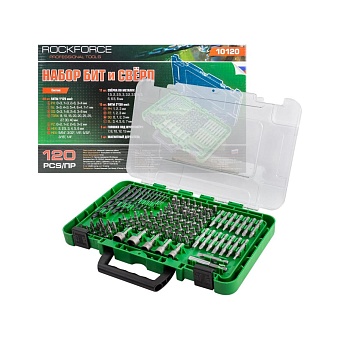 Набор бит и сверл Rockforce RF-10120(57999)