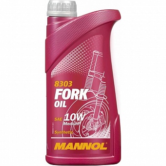 Синтетическое вилочное масло MANNOL FORK OIL 10W 1 л
