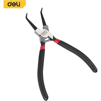 Изогнутый съемник внутренних стопорных колец DELI DL0343