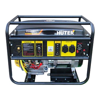 Бензиновый электрогенератор Huter DY6500LXG