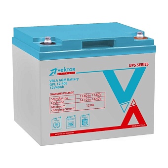 Аккумуляторная батарея Vektor Energy GPL 12-40S