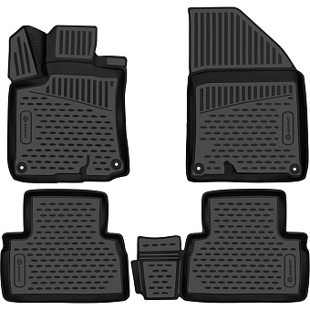 Коврики в салон GEELY Coolray, 2019- кросс ELEMENT 3D02286210k