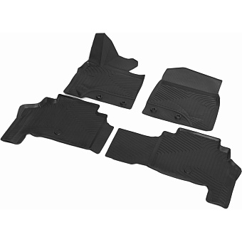 Коврики в салон автомобиля для Toyota Land Cruiser 200 рестайлинг 2012-2015 2015-н.в. Rival 15705003