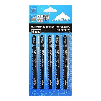 Полотно по дереву для электролобзика vertextools T144DU