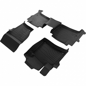 Коврики в салон для Porsche Cayenne 10-18 SRTK 3D LUX