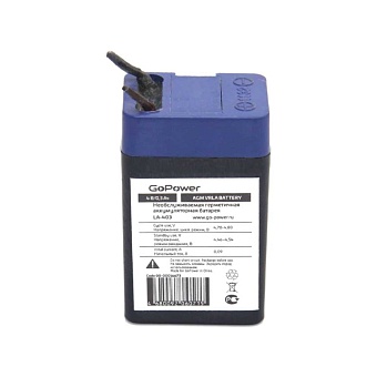 Свинцово-кислотный аккумулятор GoPower LA-403