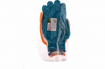 Перчатки в наборе, цвета: оранжевые, синие, белые, ПВХ точка, XL, Россия// Palisad PALISAD 67853