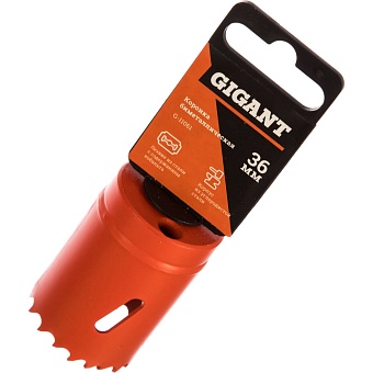 Биметаллическая коронка Gigant G-11061
