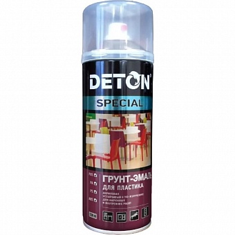 Грунт-эмаль для пластика Deton DTN-A07301