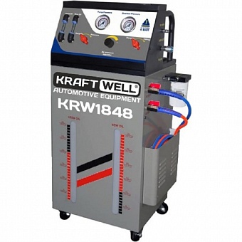 Пневматическая установка для промывки автоматических коробок передач KraftWell KRW1848