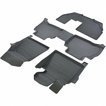 Коврики в салон для BMW X7 G07 7 SEATS 2018- SRTK 3D LUX