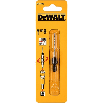 Пилотное сверло и зенкер Dewalt DT 7605 №8