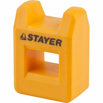 Компактный намагничиватель-размагничиватель для отверток и бит STAYER PROFI