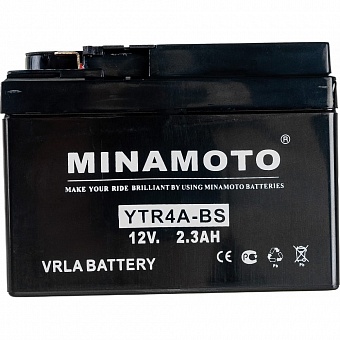 Мотоцикла аккумулятор MINAMOTO YTR4A-BS